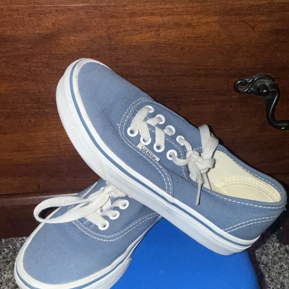 Vans Blue Classic Low-Top Sneakers